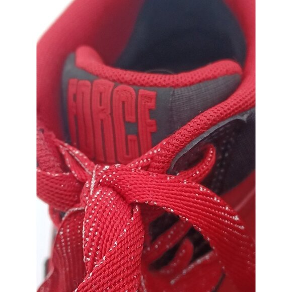 Nike Force Dunk Sky Hi Hidden Wedge Heel High Bred Patent Leather Womens US 8 - Picture 12 of 16